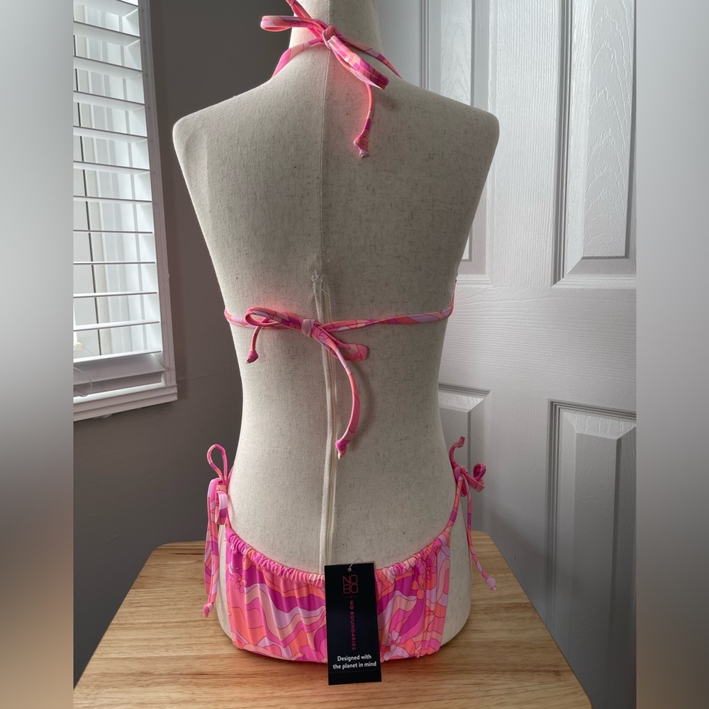 No Boundaries 2pc Swimsuit String Bikini - Picture 2 of 6